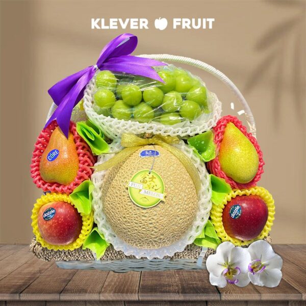 Giỏ quà Chia buồn - 05 - Quà Trái Cây - Klever Fruit