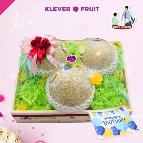 Hộp quà mừng sinh nhật Đối tác/ Đồng nghiệp - 05 - Quà Trái Cây - Klever Fruit