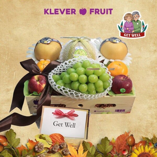 Hộp quà chúc sức khỏe Bố/ Mẹ - 06 - Quà Trái Cây - Klever Fruit