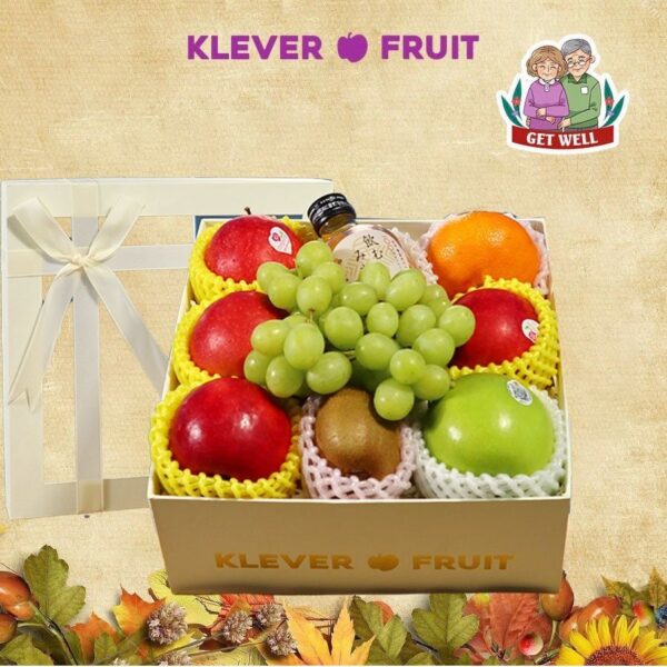 Hộp quà chúc sức khỏe Bố/ Mẹ - 02 - Quà Trái Cây - Klever Fruit