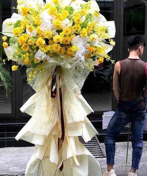 Hoa Khai Trương Sang Trọng Mẫu To Khổng Lồ