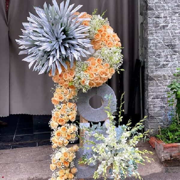 Đặt Vòng Hoa Đám Tang Cao Cấp, Mẫu Sang Trọng Hiện Đại