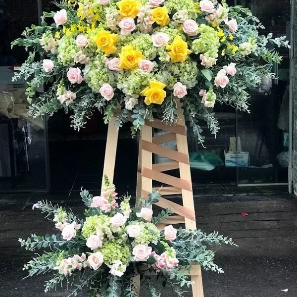 Hoa Tặng Khai Trương Mẫu Kệ Đẹp Giá Rẻ