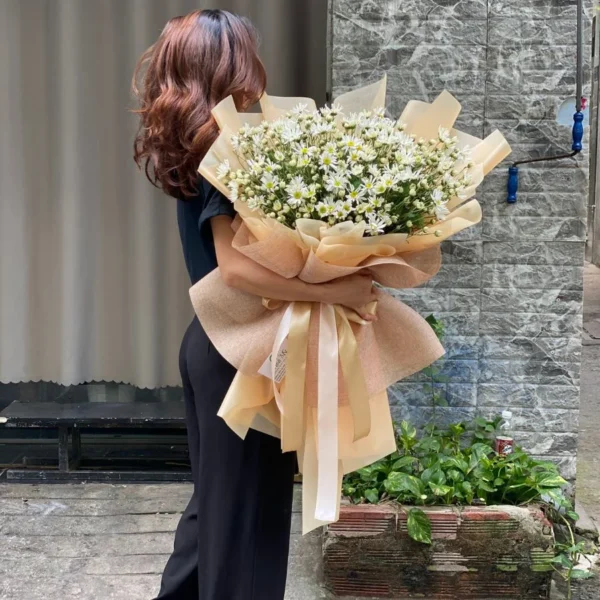 Bó Hoa Cúc Họa Mi Siêu To Khủng Giá Bao Nhiêu