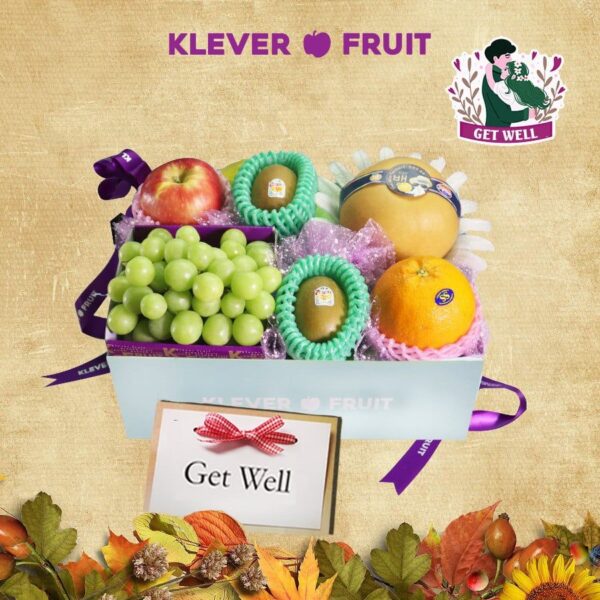 Hộp quà chúc sức khỏe Anh ấy/ Cô ấy - 03 - Quà Trái Cây - Klever Fruit