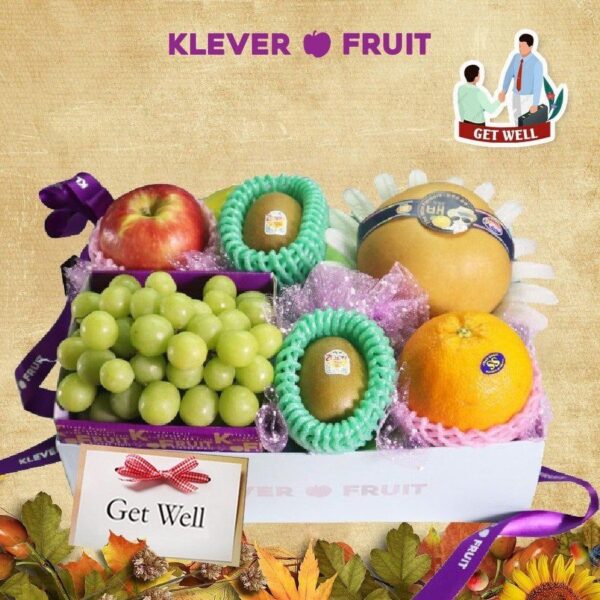 Hộp quà chúc sức khỏe Đối tác/ Đồng nghiệp - 02 - Quà Trái Cây - Klever Fruit