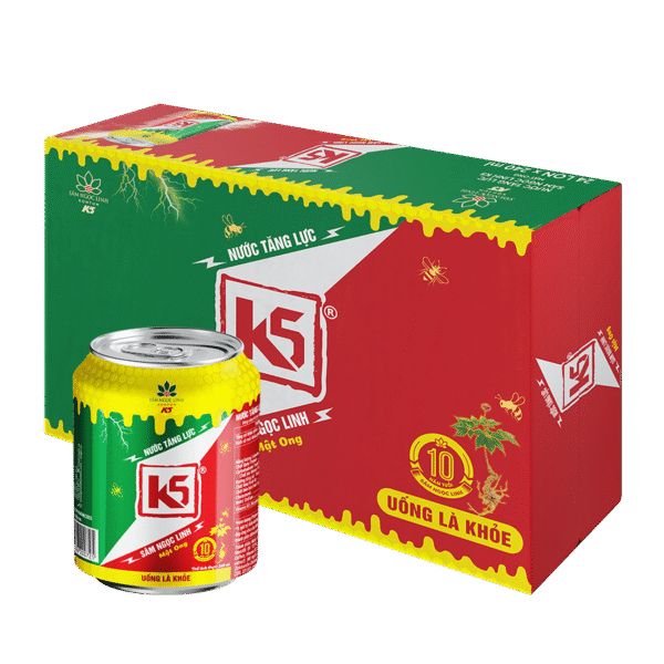 Thực Phẩm Bổ Sung Nước Tăng Lực Sâm Ngọc Linh K5