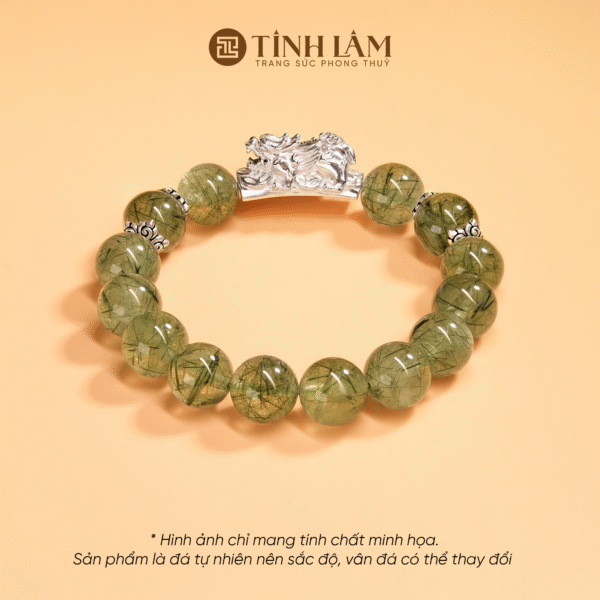 VÒNG THẠCH ANH TÓC XANH