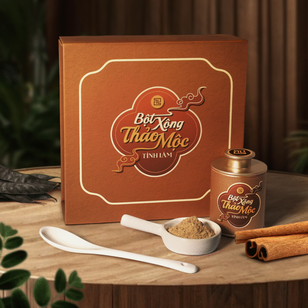 SET 3 MÓN BỘT XÔNG THẢO MỘC (THANH TẨY, TẨY UẾ)