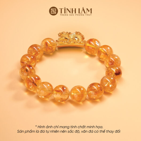 VÒNG THẠCH ANH VÀNG (CITRINE)