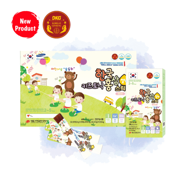 Hồng sâm trẻ em Hàn Quốc 2-5 tuổi Jelly DKG (thạch stick)