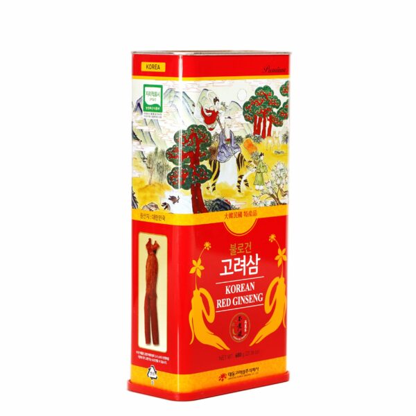 Hồng sâm củ khô HQ Premium 600g (21-40 củ) - Daedong