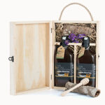 Hộp quà gỗ đơn mật ong hoa cà phê 850g - Image 5