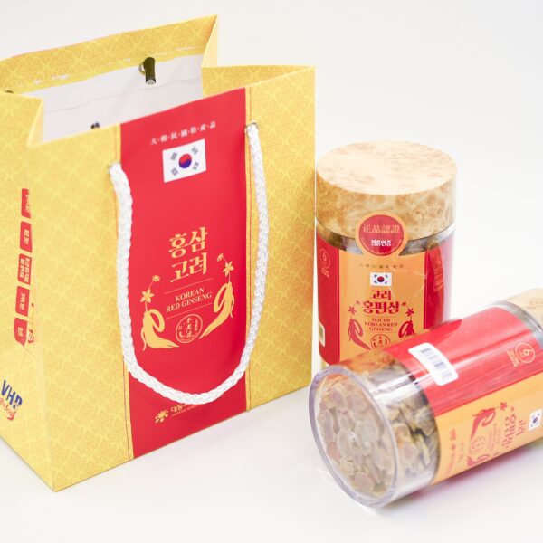 Hồng sâm HQ thái lát (200g dạng lọ) - Daedong