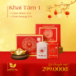 Hộp quà tặng Sương Mai – Khai Tâm Tứ Phẩm Trà