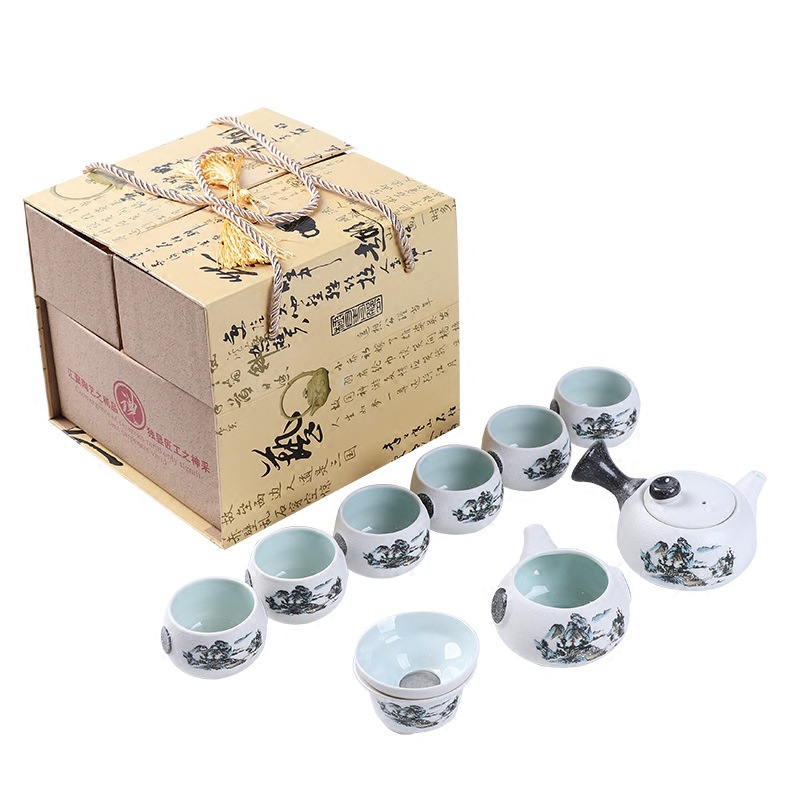 10467926971_1997517634.jpg Bộ Ấm Chén Pha Trà Định Châu Sơn Thuỷ - Image 1