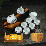 Bộ ấm chén pha trà Định Châu Hoa Sen - Image 10