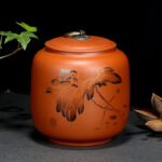 Hũ Đựng Trà Tử Sa, Hũ Chè Có Nắp Kín, Lọ Đựng Chè 230gr