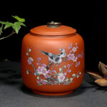 Hũ Đựng Trà Tử Sa, Hũ Chè Có Nắp Kín, Lọ Đựng Chè 230gr - Image 5