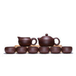 Bộ Ấm Chén Tây Thi Kim Sa, Tử Sa Kim Sa, Thủ Công 280ml - Image 3