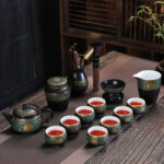 Bộ Ấm Chén Pha Trà Kim Liên Như Ý