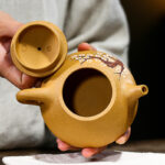 Bộ Ấm Chén Thạch Biều Đoàn Nê Cổ Thụ Mai, Đoàn Nê Nguyên Khoáng, Thủ Công 220ml - Image 3