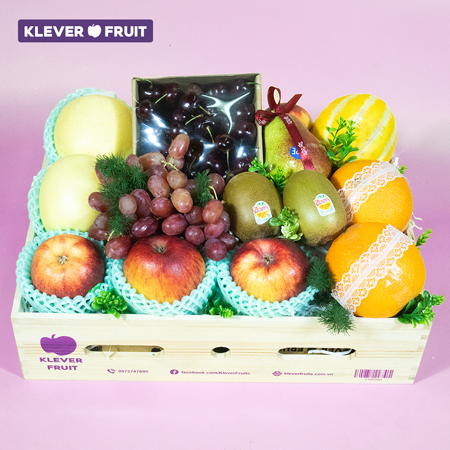 Hộp quà Báo Chí Việt Nam 21/6 12 – Hộp Quà Gỗ Trái Cây – Klever Fruit Hộp quà Báo Chí Việt Nam 21/6 12 - Hộp Quà Gỗ Trái Cây - Klever Fruit - Image 1