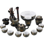 Bộ Ấm Chén Pha Trà Kim Liên Như Ý - Image 16