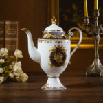 Bộ Ấm Chén Uống Trà Châu Âu Bách Xuân Hoa Vương - Image 3