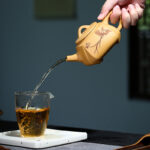 Bộ Ấm Chén Tứ Phương Đoàn Sa, Nguyên Khoáng, Thủ Công 270ml - Image 5