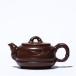 Bộ Ấm Chén Tử Sa Trúc Đoạn, Thủ Công 200ml - Image 4