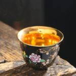 Chén vàng uống trà Phúc Đoàn Viên - Image 12