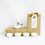 Bộ Ấm Chén Sứ Pha Trà 5 Món - Image 19