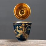 Chén vàng uống trà Phúc Đoàn Viên - Image 17