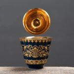 Chén vàng uống trà Phúc Đoàn Viên - Image 25