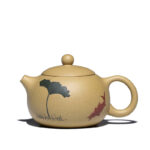 Bộ Ấm Chén Tây Thi Đoàn Nê Sen Cá, Đoàn Nê Nguyên Khoáng, Thủ Công 220ml - Image 3