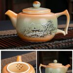 Bộ Ấm Chén Hoa Tuyết 9 Món, Hộp Đẹp, Sang Trọng - Image 4