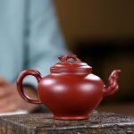 Bộ Ấm Chén Tử Sa Báo Xuân, Đại Hồng Bào Nguyên Khoáng, Thủ Công 220ml - Image 4