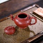 Bộ Ấm Chén Tử Sa Báo Xuân, Đại Hồng Bào Nguyên Khoáng, Thủ Công 220ml - Image 6