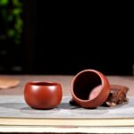 Bộ Ấm Chén Tử Sa Tây Thi Hoa Mẫu Đơn, Nguyên Khoáng, Thủ Công 200ml - Image 9