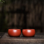 Chén Uống Trà Tử Sa Nguyên Khoáng Thủ Công Đế Tròn 60ml - Image 7