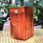 Hộp Đựng Trà Gỗ Hương - Image 2