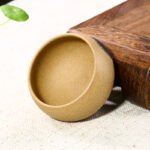 Chén Uống Trà Tử Sa Nguyên Khoáng Thủ Công Đế Tròn 60ml - Image 11