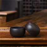 Chén Uống Trà Tử Sa Nguyên Khoáng Thủ Công Đế Tròn 60ml - Image 12