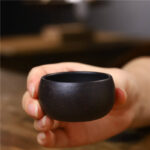 Chén Uống Trà Tử Sa Nguyên Khoáng Thủ Công Đế Tròn 60ml - Image 13