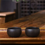 Chén Uống Trà Tử Sa Nguyên Khoáng Thủ Công Đế Tròn 60ml - Image 15