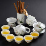 Bộ ấm chén sứ Tây Hoài