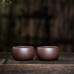 Bộ Ấm Chén Tử Sa Tây Thi Quê Nhà, Tử Sa, Thủ Công 350ml - Image 10