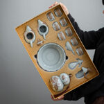 Bộ ấm chén pha trà Tân Sửu 14 món - Image 3