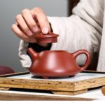 Bộ Ấm Tử Sa Thạch Biều Cảnh Chu 240ml + 4 Chén - Image 13